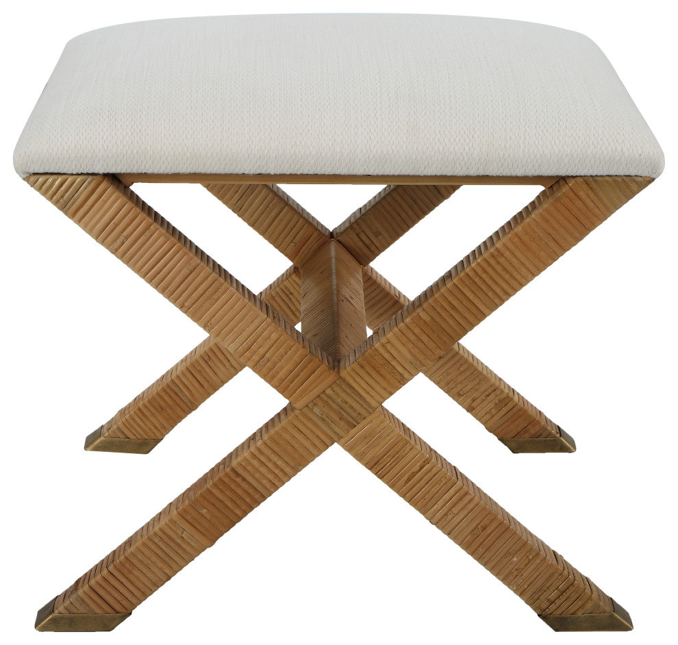 St. Tropez Rattan Small Bench