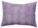 Pyramid Stripe Indoor/Outdoor Lumbar Pillow, Purple, 14x20"