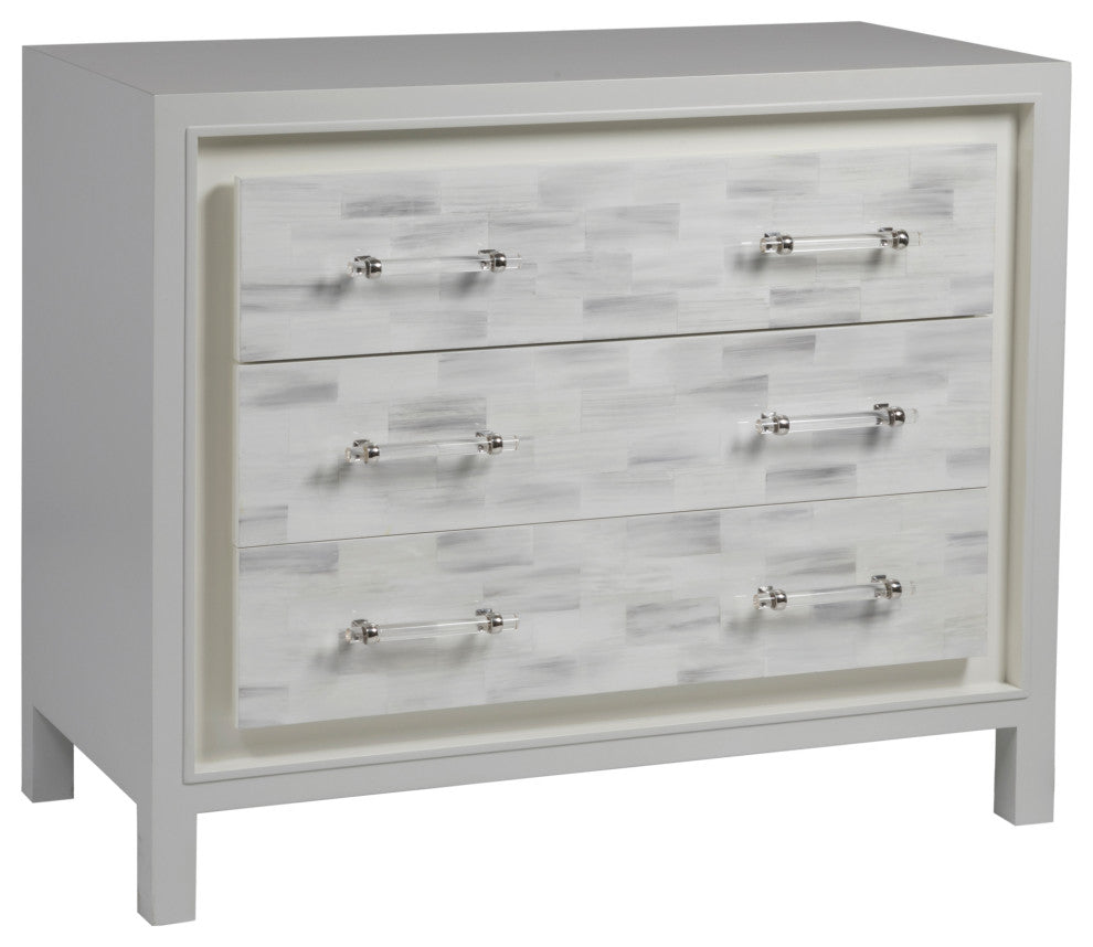 Elation White Hall Chest