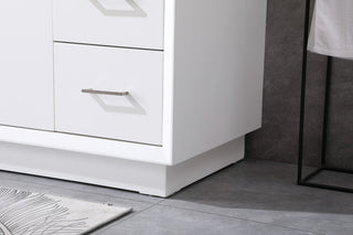 54" SIngle Bathroom Vanity, White