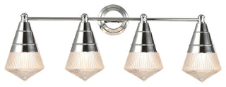 Maxim 10394 Hargreaves 4 Light 34"W Vanity Light - Polished Chrome