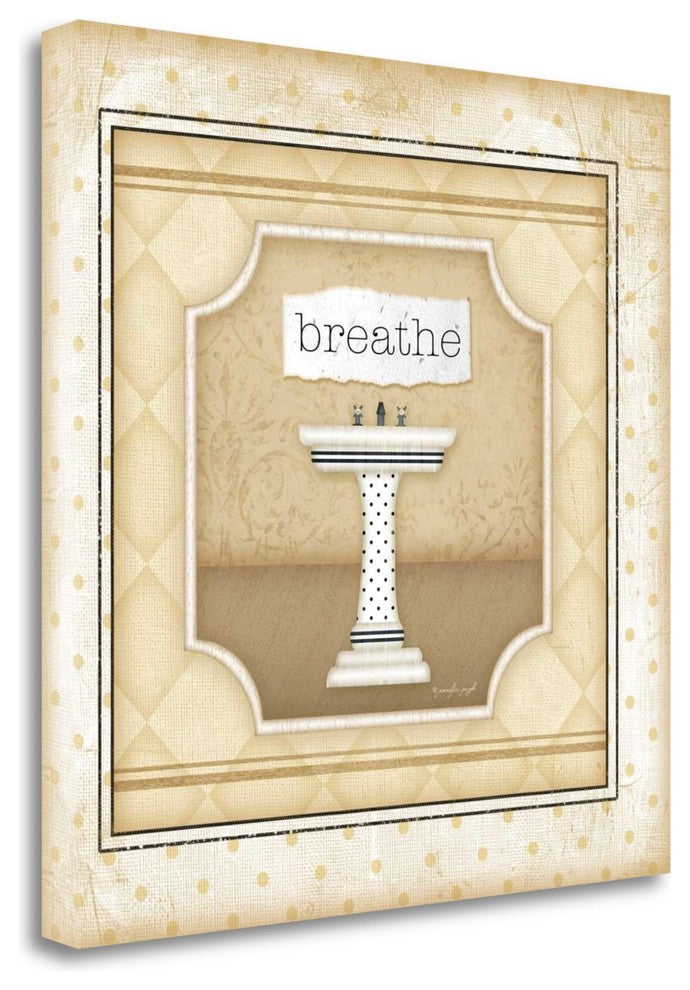 "Sink - Breathe" By Jennifer Pugh, Giclee Print on Gallery Wrap Canvas