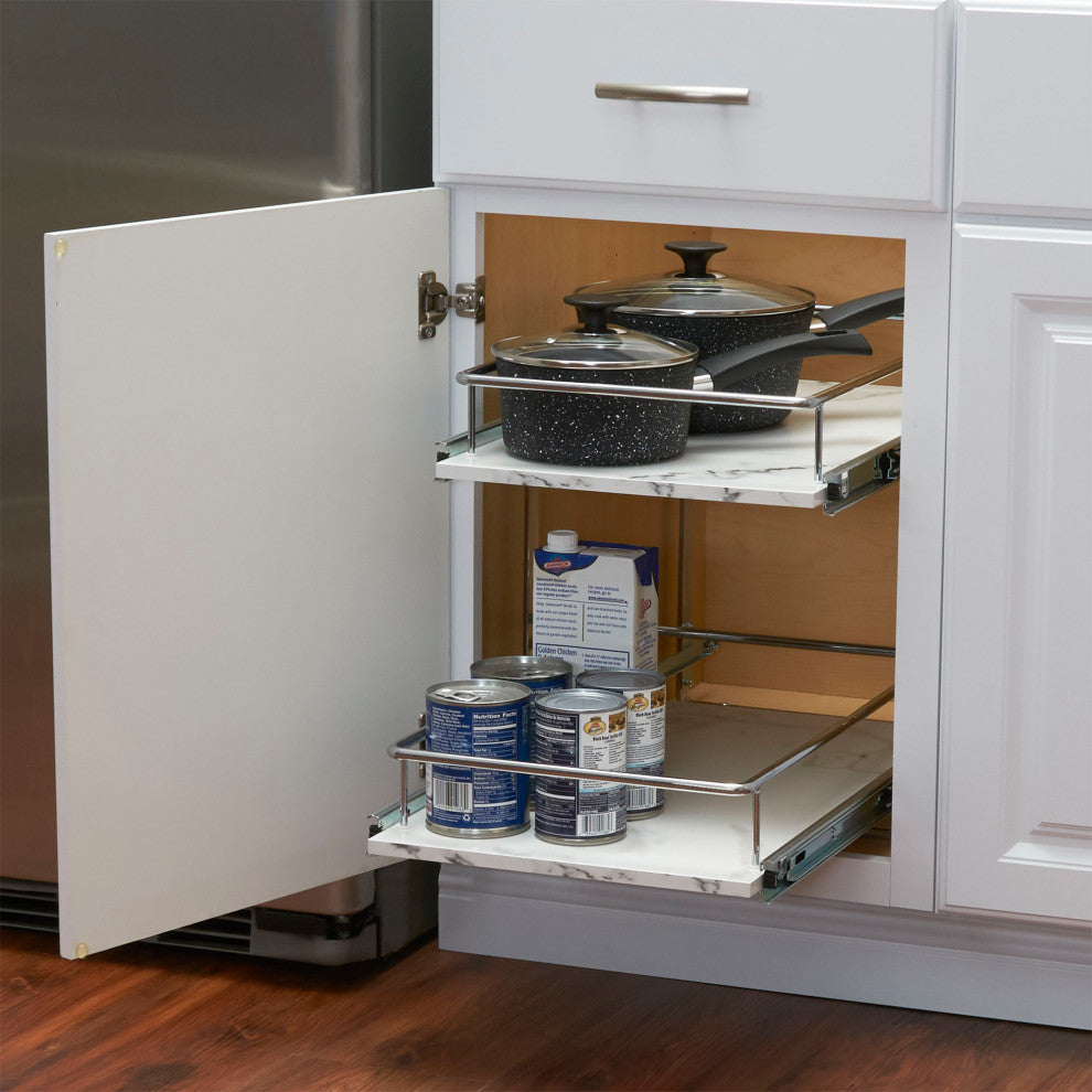 Sliding Cabinet Organizer
