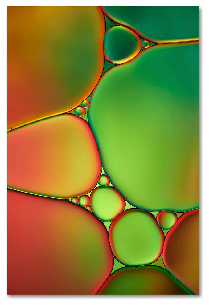 Cora Niele 'Stained Glass II' Canvas Art
