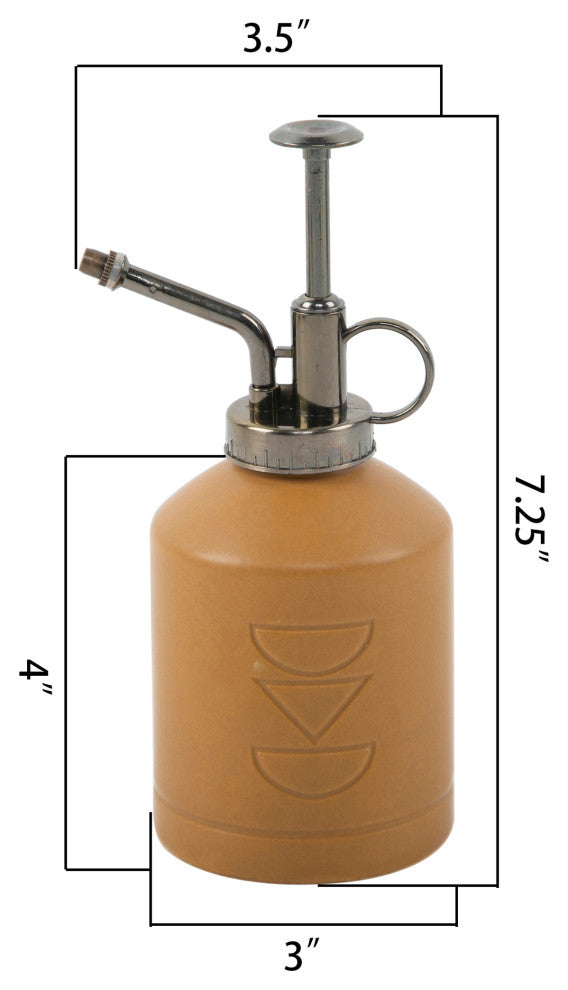 7" Hamburg Ceramic Mister, Matte Mustard