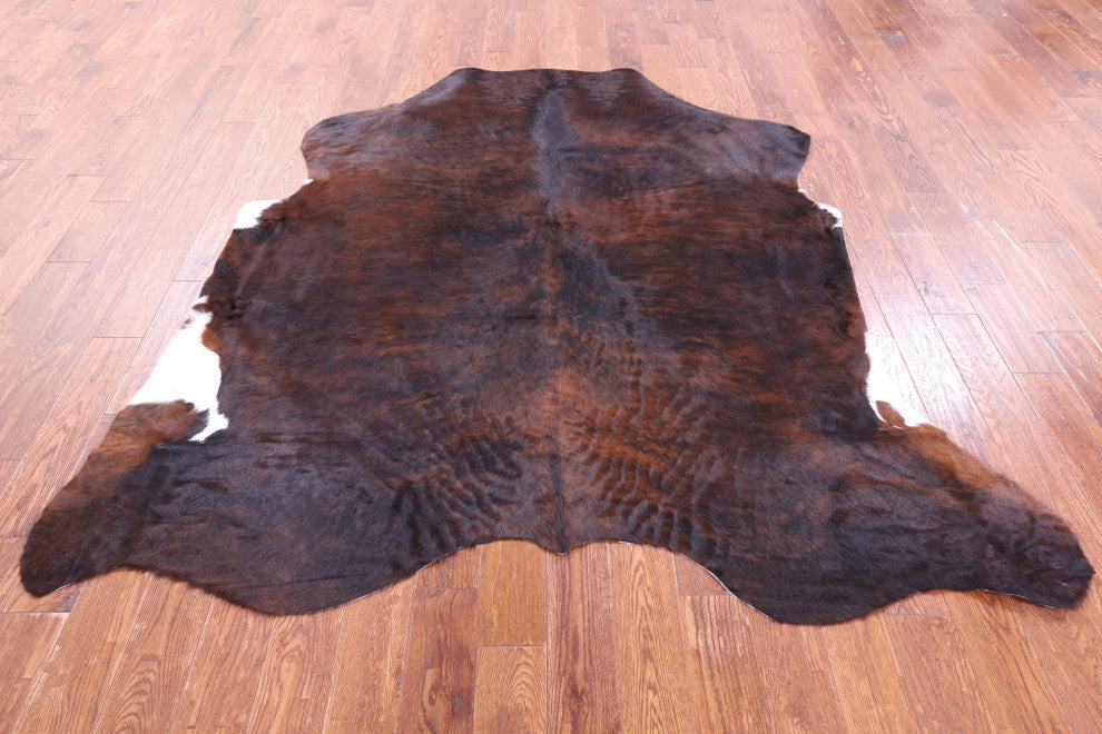 Natural Cowhide Rug 7' 3" X 6' 11" C1994