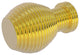 Designer Cabinet Knob, Polished Brass