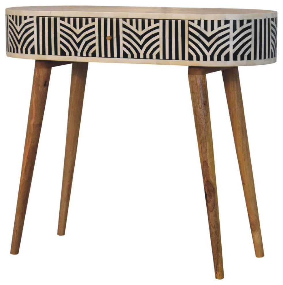 Edessa Bone Inlay Console Table