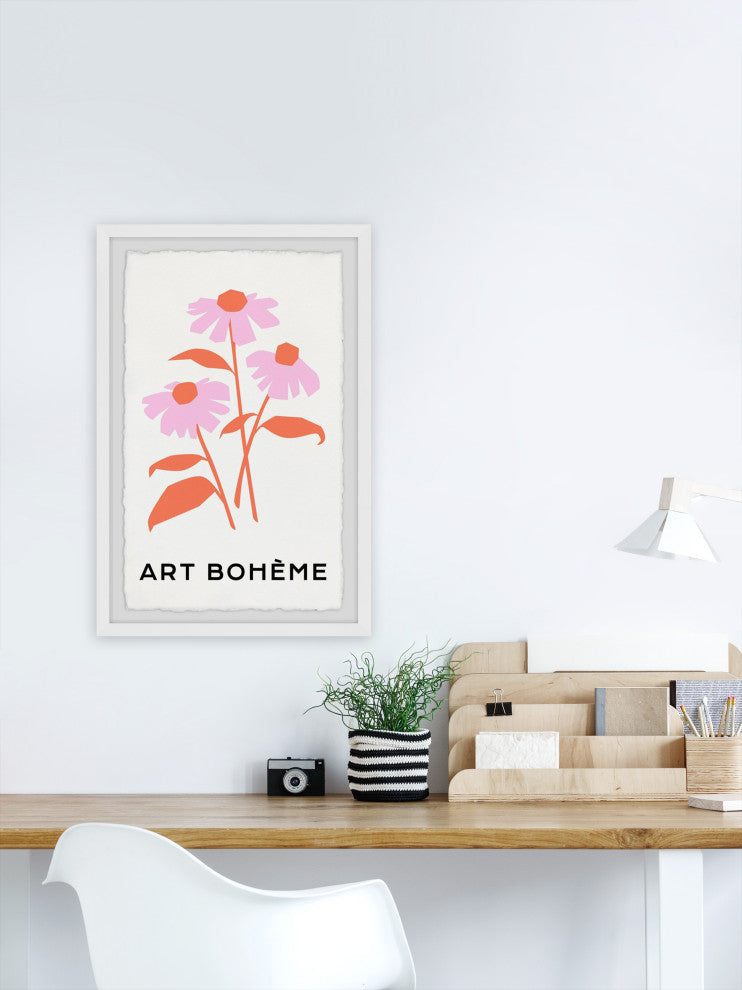 "Color of Leaves" Framed Painting Print, 8x12