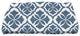 Ceylon, Geometric Print Bath Towel, Blue