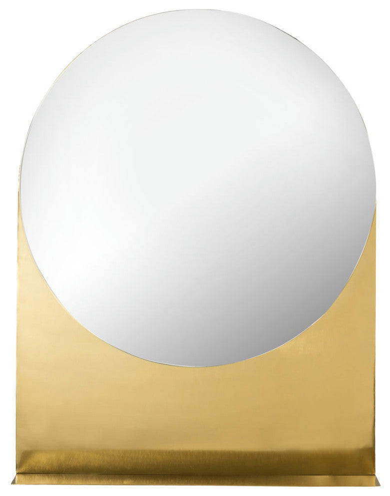 TOV Furniture Trigg Round Accent Mirror
