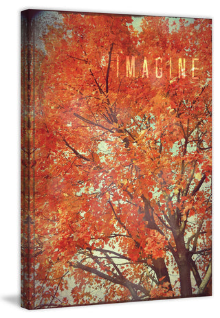 "Imagine" Painting Print on Wrapped Canvas