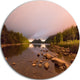 Jordan Pond In Acadia Park, Landscape Large Disc Metal Wall Art, 36"