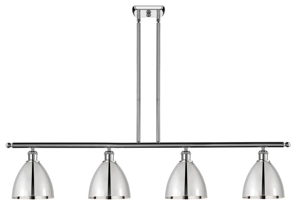 Ballston Dome Island Light, Polished Chrome, Polished Chrome