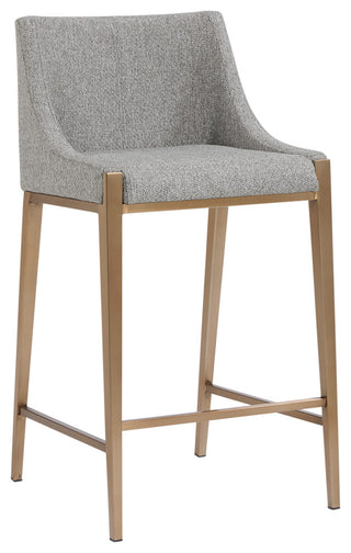 Dionne Counter Stool Monument Pebble