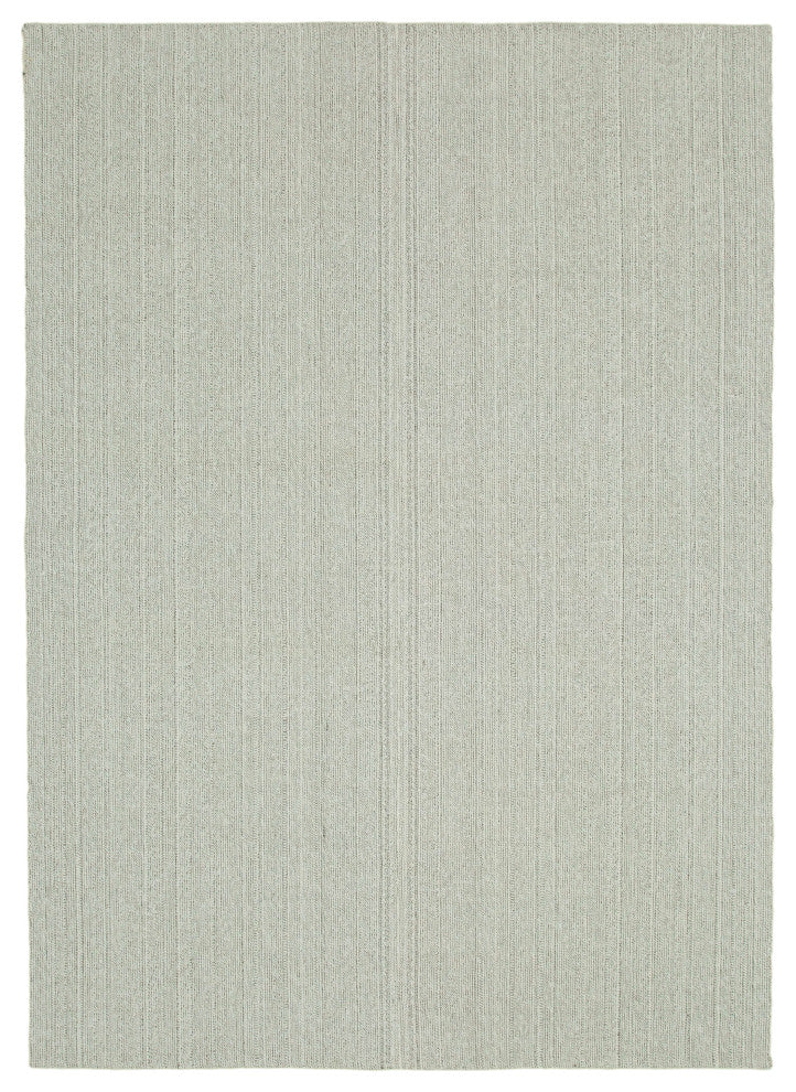 Rug N Carpet - Hand-knotted Turkish 6' 8'' x 9' 4'' Flatweave Wool Kilim Rug