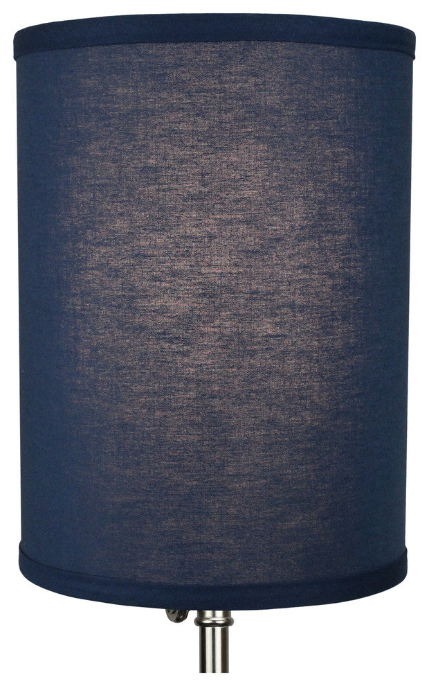 Fenchel Shades, 8"x8"x11" Spider Attachment Drum Lamp Shade, Linen