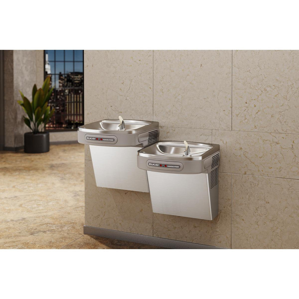Elkay ADA Cooler Dual Hands Free Activation Refrigerated Stainless