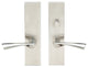 Breeze Lever, Tubular Passage, Privacy Bolt, Left Hand, Satin Stainless Steel