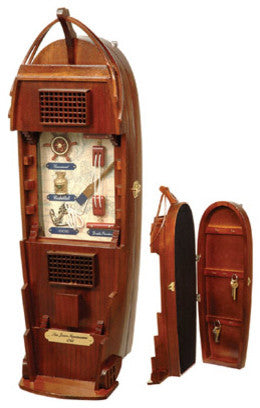 Wooden Boat With Keybox