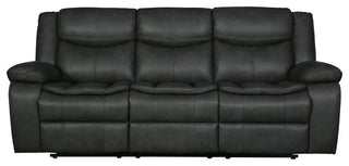 HomeRoots 150" X 72" X 80" Gray Sofa Love