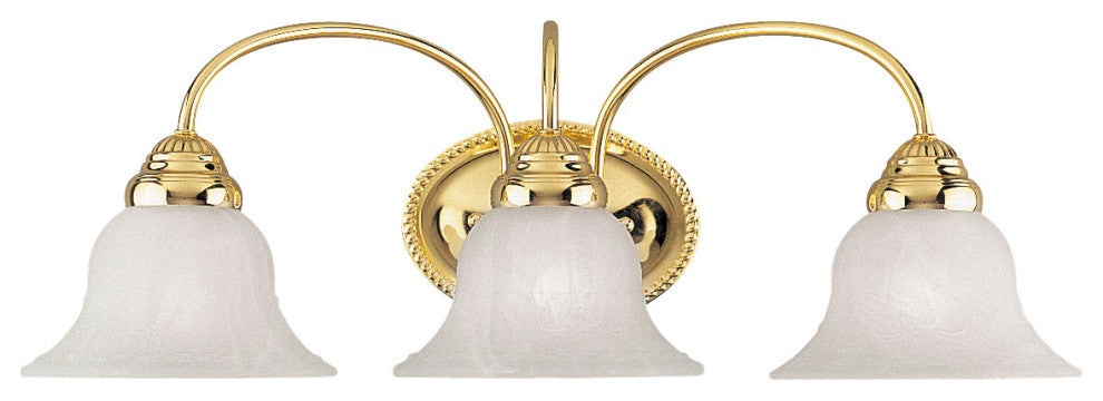 LIVEX Lighting 1533-02 Edgemont 3-Light Bath Light