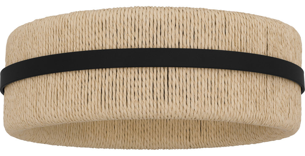 Quoizel QFL6220 Maeve 2 Light 14"W Flush Mount Drum Ceiling - Brushed Gold