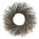Natural Quail Brush Twig Indoor/Outdoor Dried Wreath, 22"