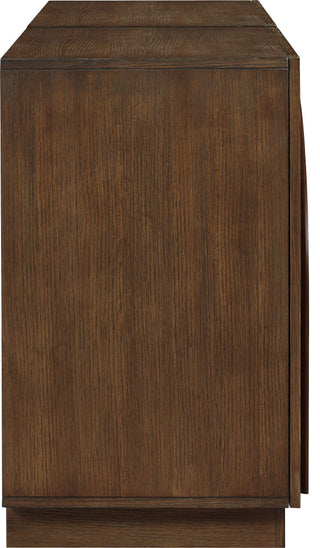 Navona Oak Veneer Sideboards / Buffet, Brown, 2pc