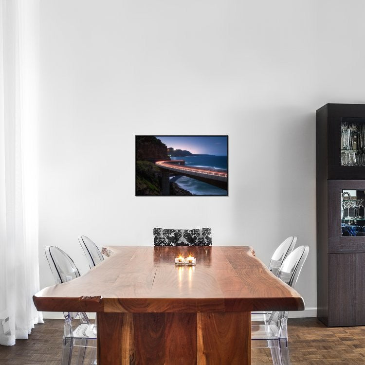"To The Light" Framed Canvas Giclee by Joshua Zhang, 31x20"