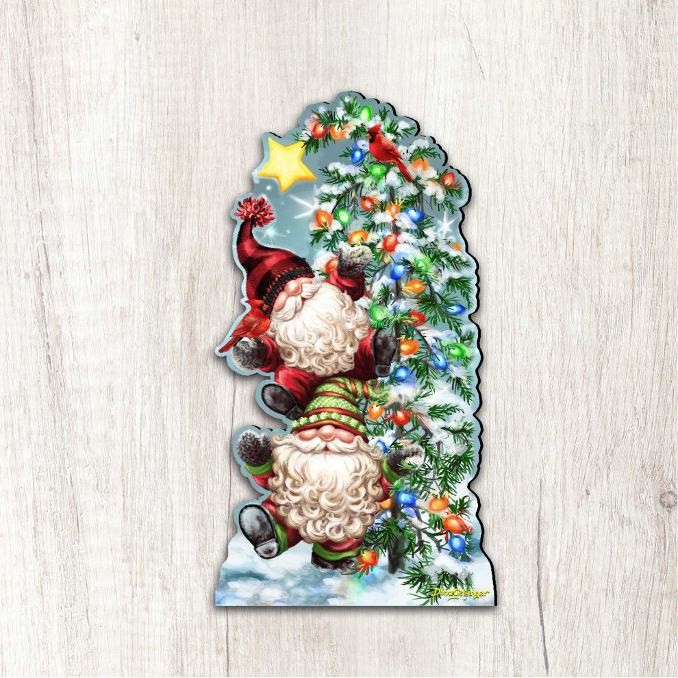 Trimming the Tree Holiday Outdoor Decor Large Ornament