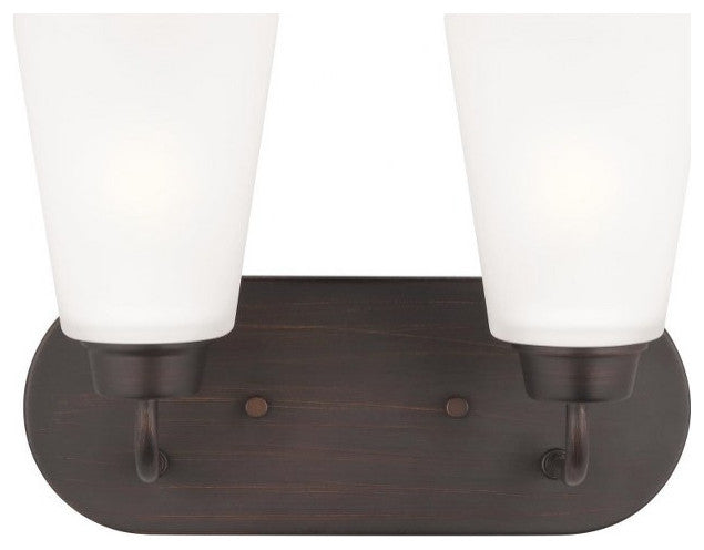 Sea Gull Kerrville 2-Light Bath Vanity Bronze