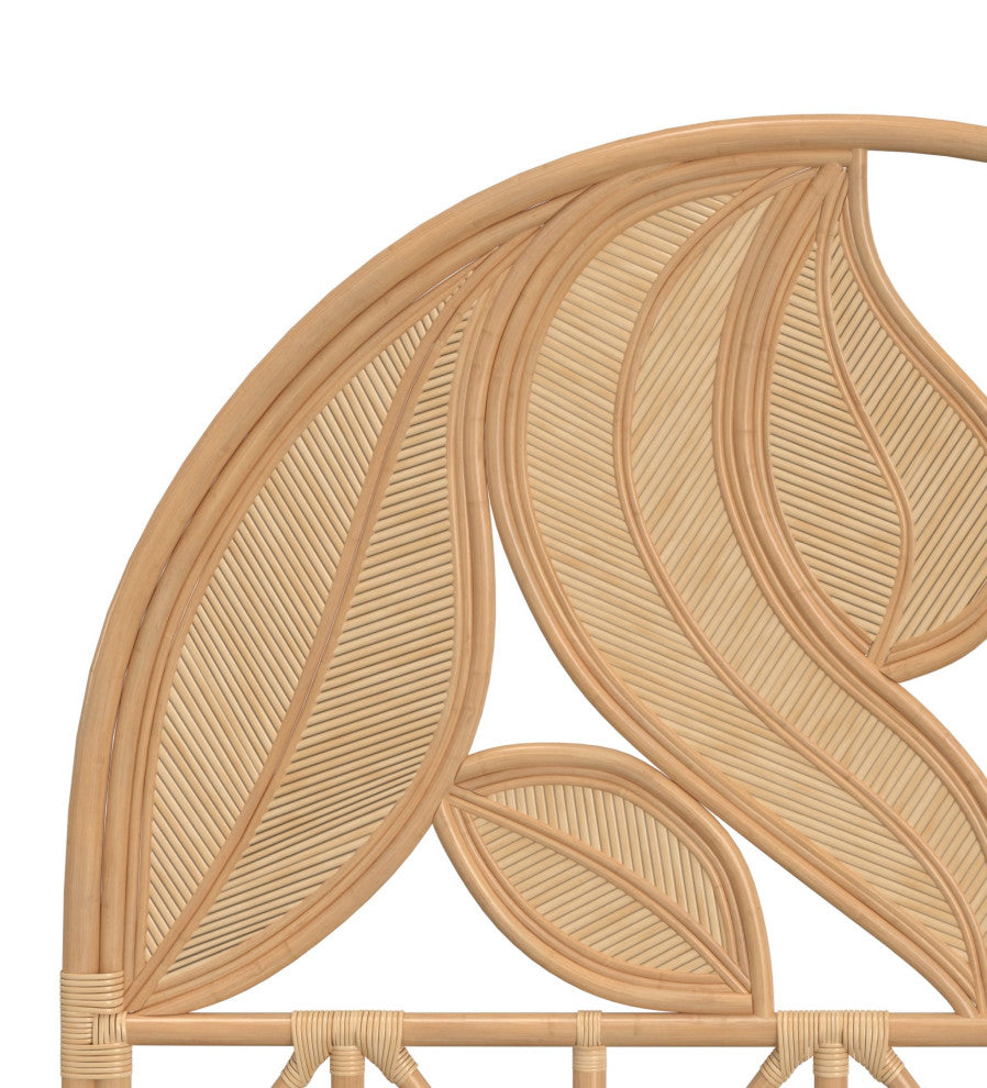 Palm Springs Rattan Headboard, Natural, California King Size