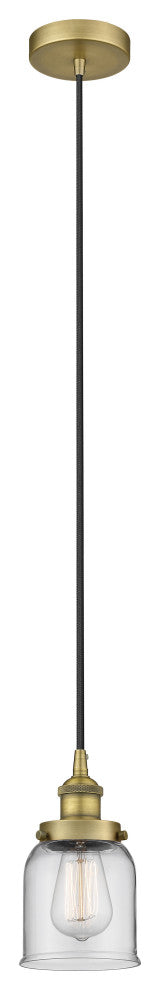 Innovations 616-1PH-BB-G52-LED 1-Light Mini Pendant, Brushed Brass