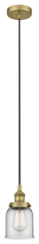 Innovations 616-1PH-BB-G52-LED 1-Light Mini Pendant, Brushed Brass