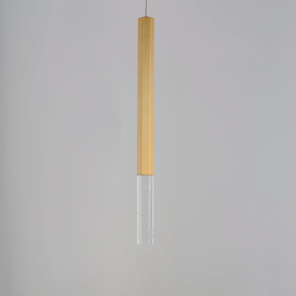 ET2 E11021-95 Diaphane 20" Tall LED Mini Pendant - Black