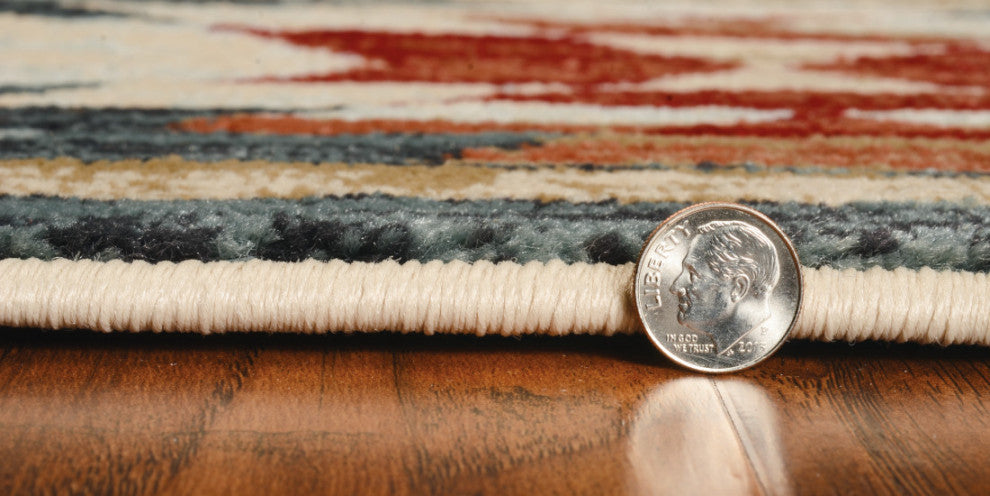 KAS Chester 5635 Ivory Pines Area Rug, 9'x12'
