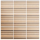 Deny Designs Little Arrow Design Co Mod Neutral Linen Stripes Wood Wall Mural
