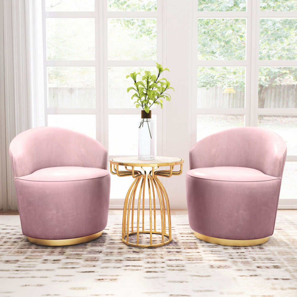 Sofa Side Table, Round, Glass, Steel Metal, Gold, Lounge Cafe Lobby Hospitality