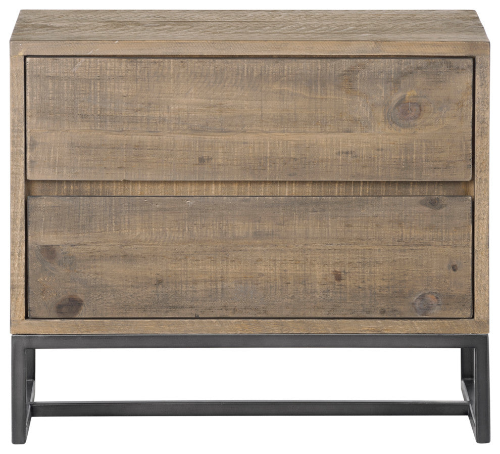 Elena Nightstand, Light Brown