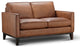 Pimlico 100% Top Grain Leather Loveseat