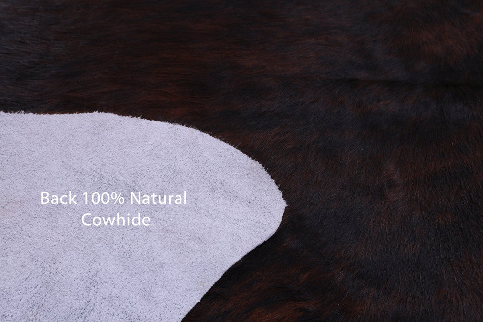Natural Cowhide Rug 7' 3" X 6' 11" C1994