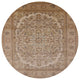 Ahgly Company Indoor Round Mid-Century Modern Area Rugs, 7' Round