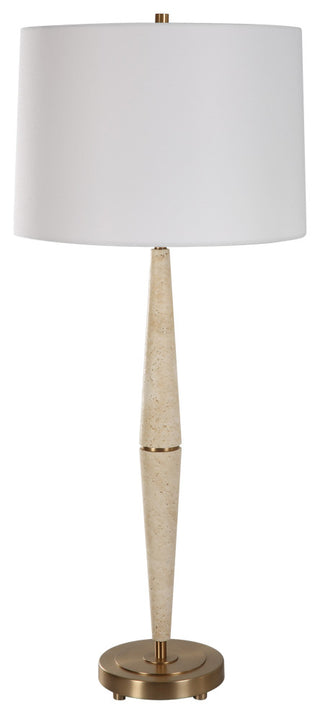 Palu Travertine Table Lamp