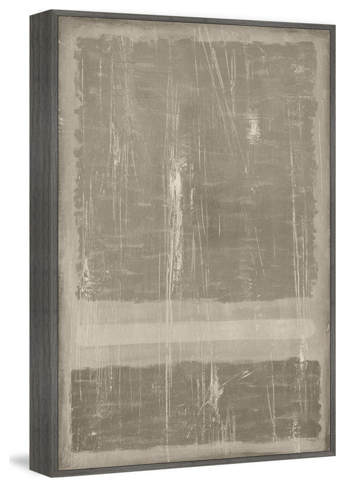 "Cry of the Voiceless" Floater Framed Painting Print on Canvas, 16x24