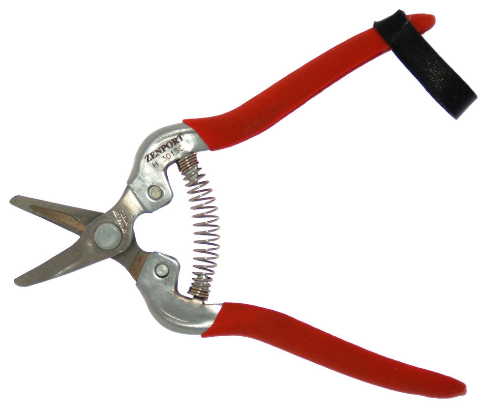 Harvest Shear, Short Curved Stainless Steel Blade