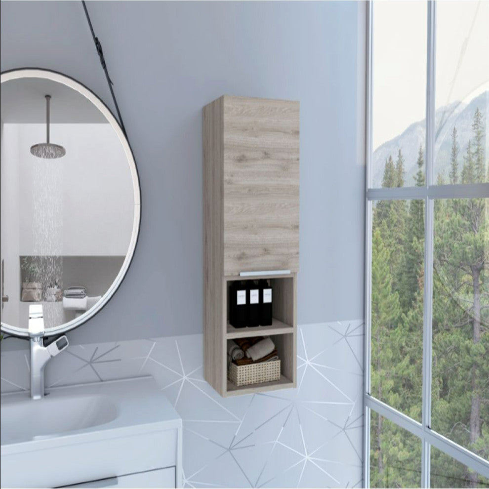 Medicine Cabinet Hazelton, Bathroom, Light Gray