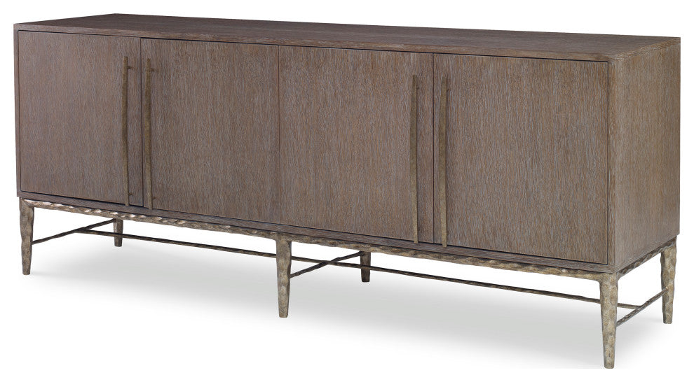 Ambella Home Collection Chiseled Buffet, Driftwood