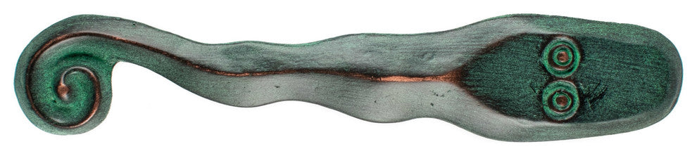 Gator Pewter Cabinet Hardware Pull Hawk Hill Hardware, Verde