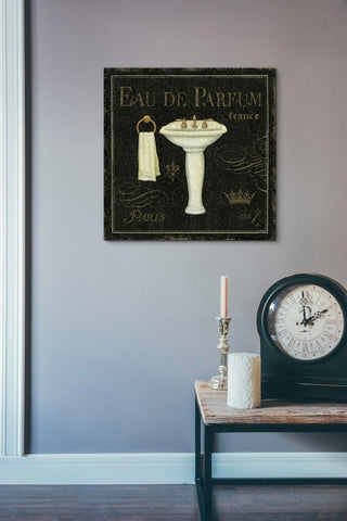 Bain de Luxe III' by Daphne Brissonnet, Giclee Canvas Wall Art, 26"x26"